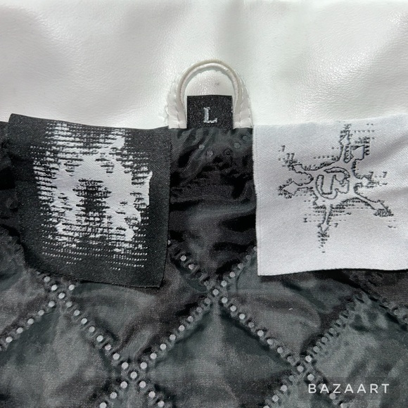 Pareidolia “Rorschach” Leather Jacket - Picture 4 of 5